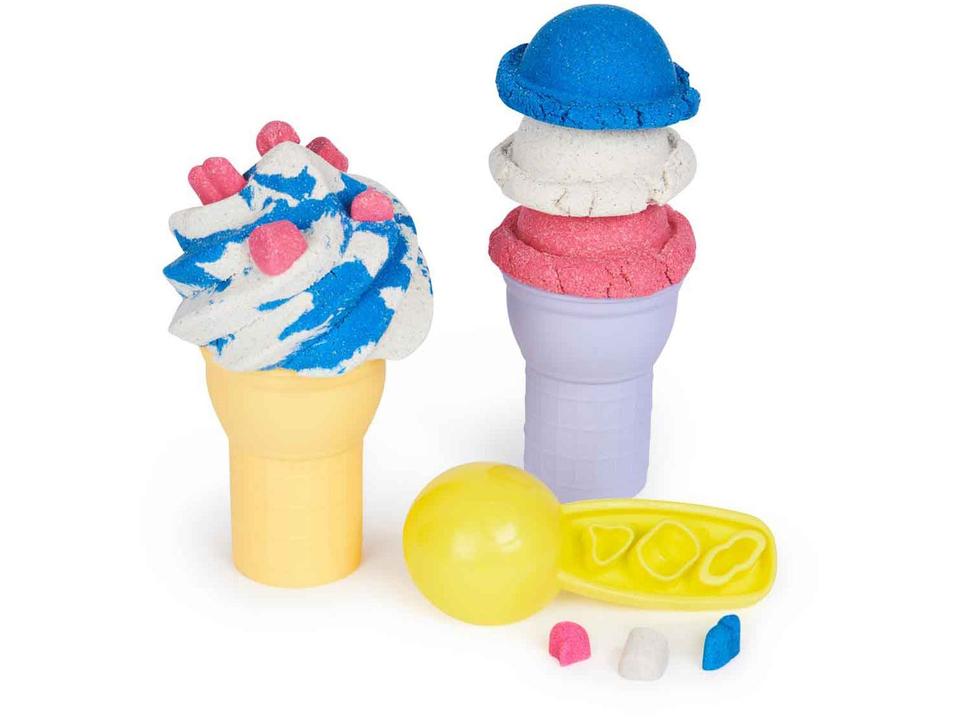 Massinha de Areia Estação de Sorvete Kinetic Sand - 7