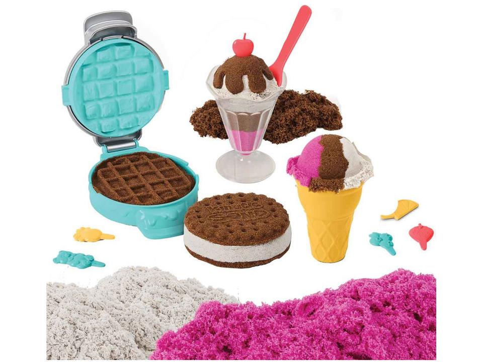 Massinha de Areia Fábrica de Sorvete Kinetic Sand - 4