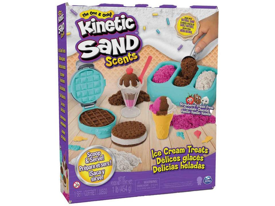 Massinha de Areia Fábrica de Sorvete Kinetic Sand - 7