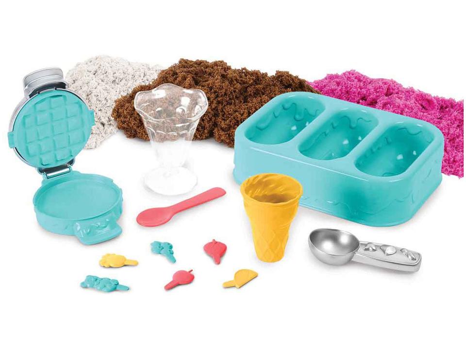 Massinha de Areia Fábrica de Sorvete Kinetic Sand - 1