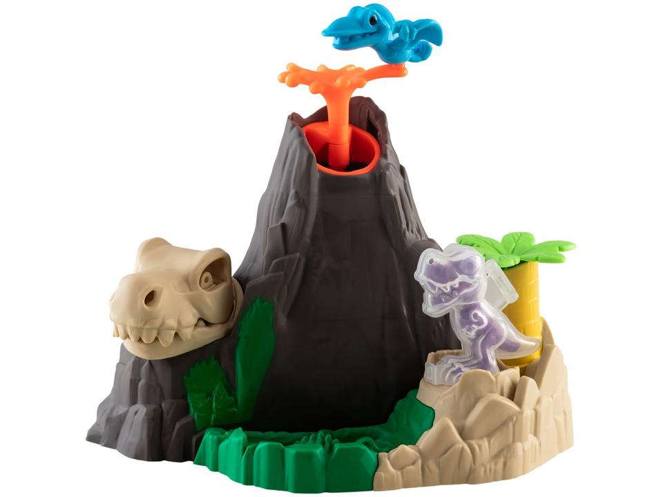 Massinha Dino Crew Play-Doh Ilha de Lava - 1