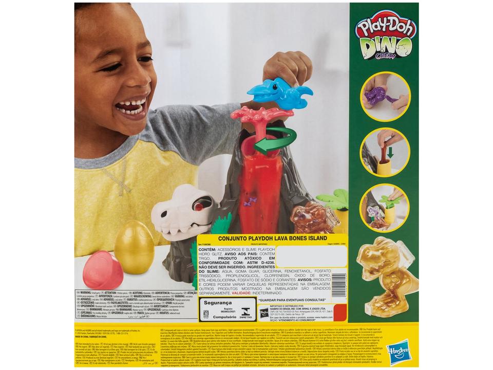Massinha Dino Crew Play-Doh Ilha de Lava - 9