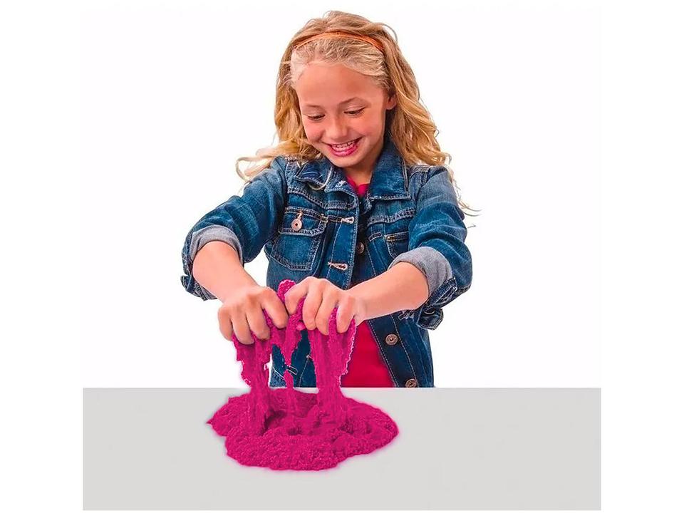 Massinha Kinetic Sand Massareia Sunny Brinquedos - 8