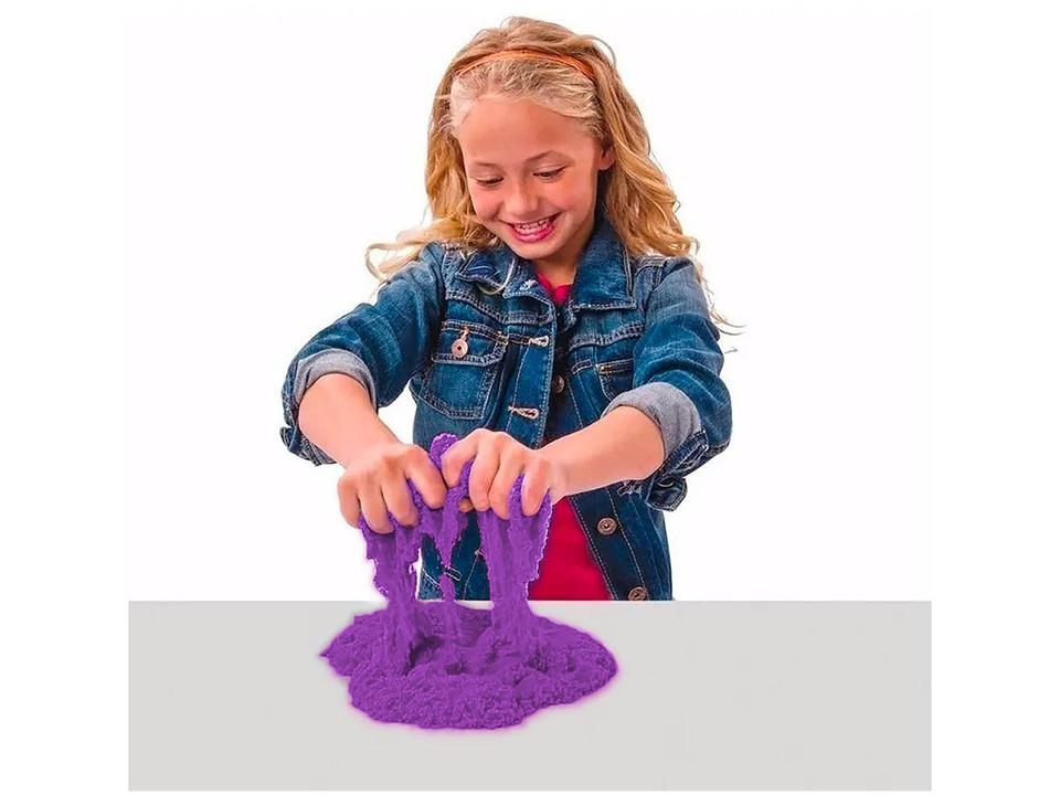 Massinha Kinetic Sand Massareia Sunny Brinquedos - 11