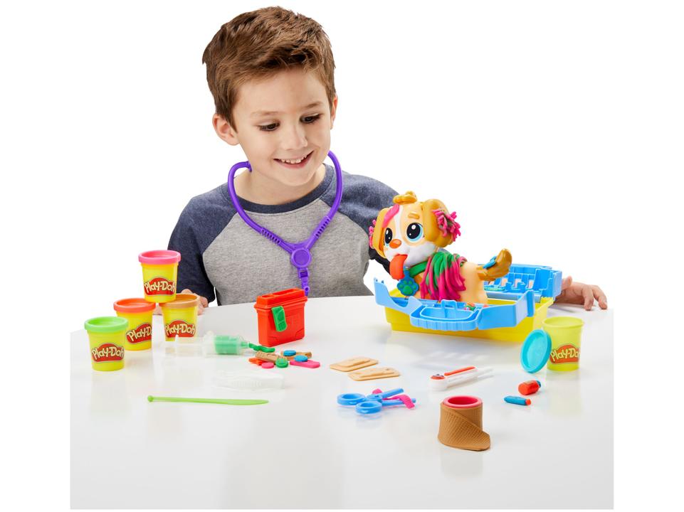 Massinha Kit Veterinário Play-Doh Pet Shop - 5