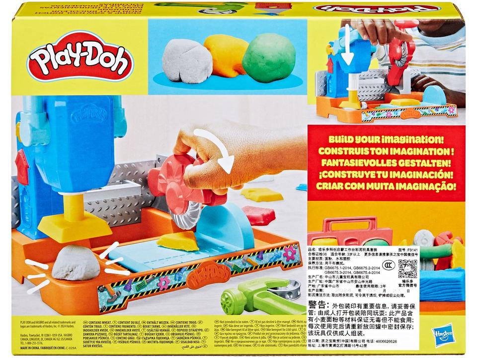 Massinha Mesa de Ferramentas Coloridas Hasbro - 10