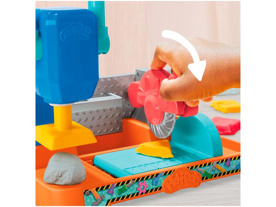 Massinha Mesa de Ferramentas Coloridas Hasbro - 2