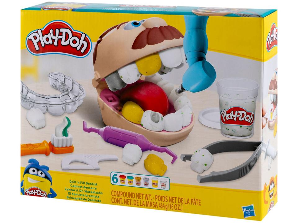 Massinha Play-Doh Brincando de Dentista Hasbro - 7