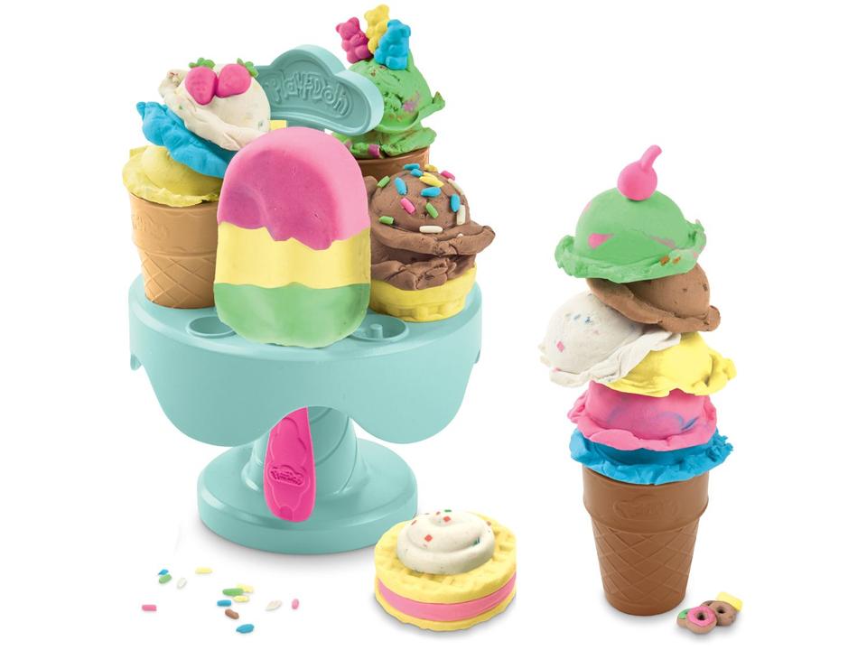 Massinha Play-Doh Carrossel de Sorvete Hasbro - 3