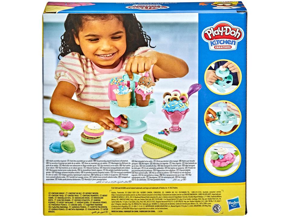 Massinha Play-Doh Carrossel de Sorvete Hasbro - 9