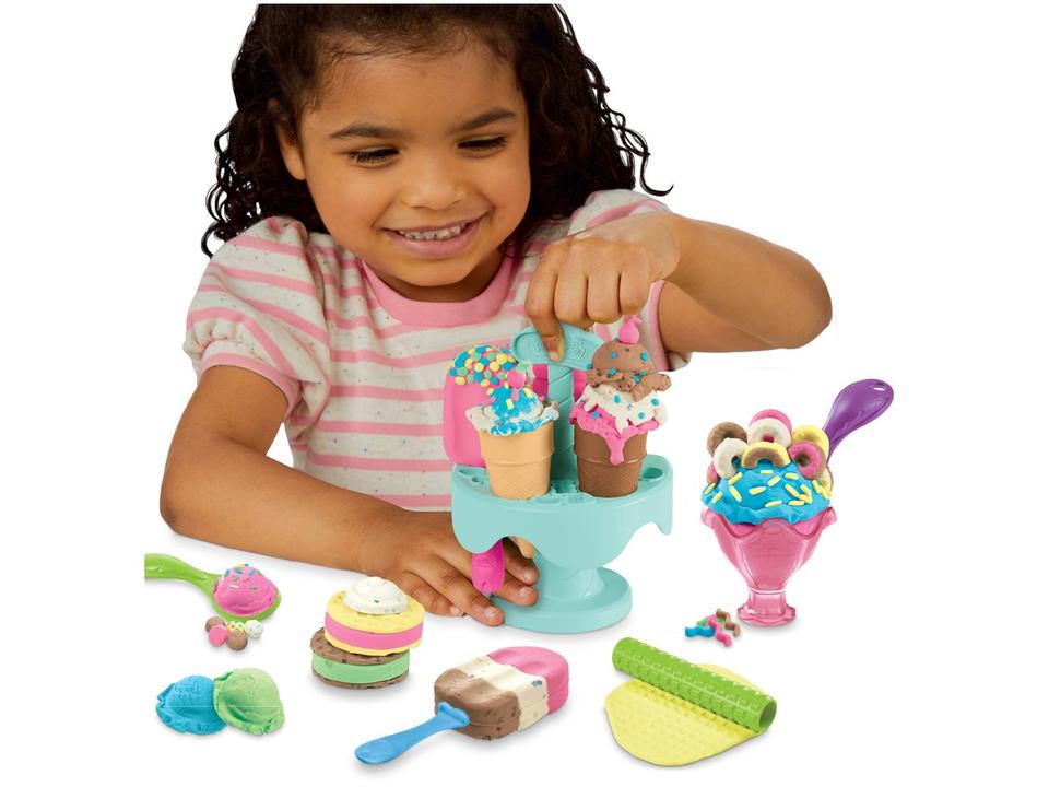 Massinha Play-Doh Carrossel de Sorvete Hasbro - 1