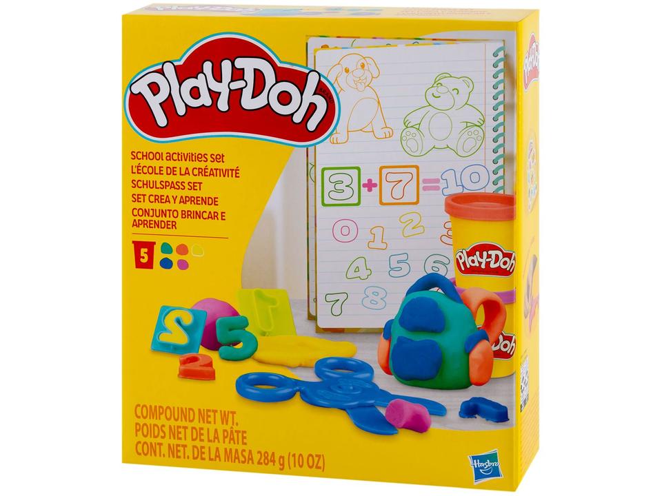 Massinha Play-Doh Conjunto Brincar e Aprender - 17