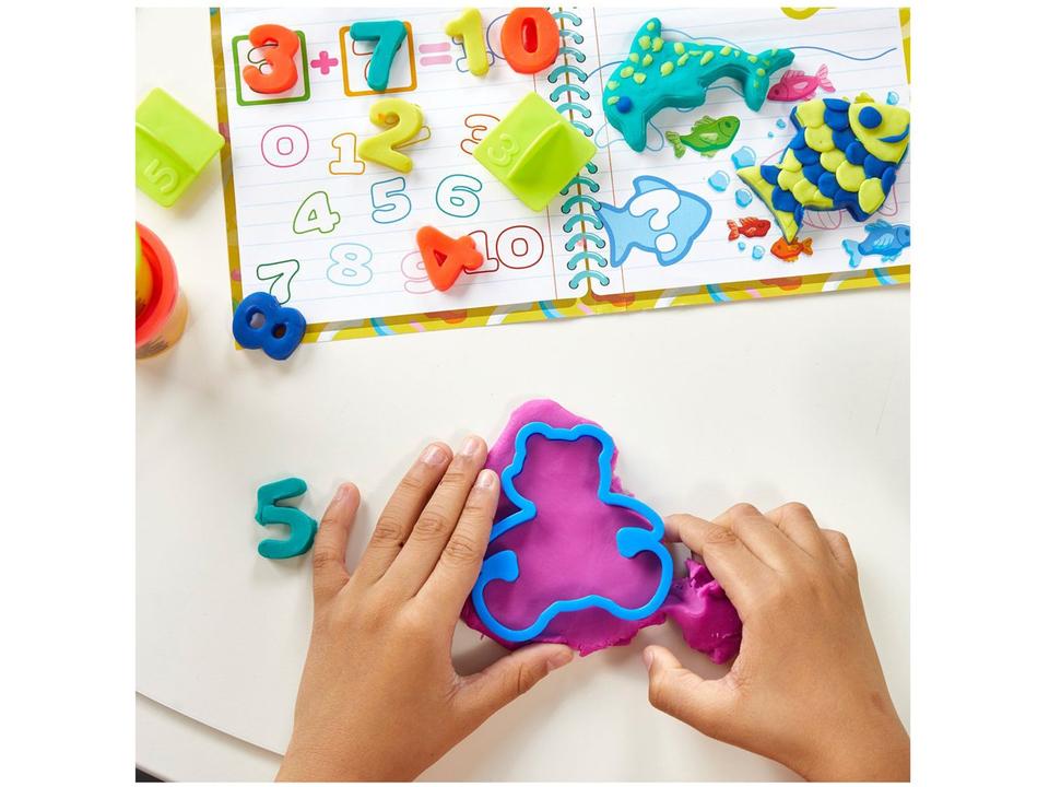 Massinha Play-Doh Conjunto Brincar e Aprender - 9