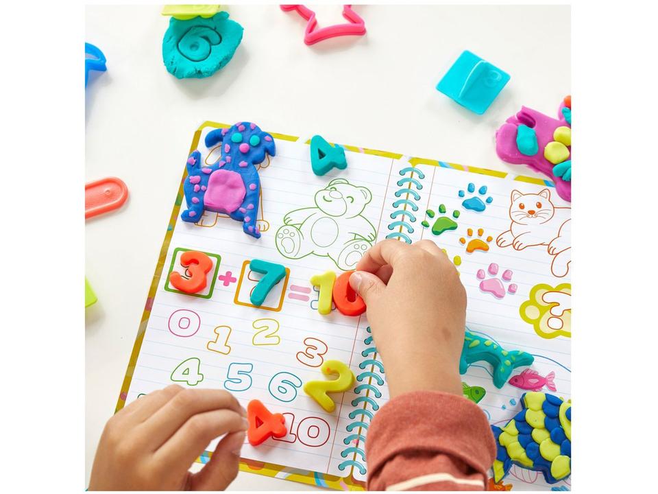 Massinha Play-Doh Conjunto Brincar e Aprender - 8