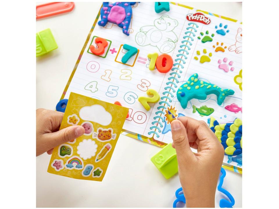 Massinha Play-Doh Conjunto Brincar e Aprender - 12