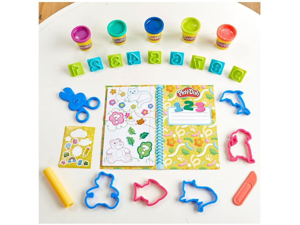 Massinha Play-Doh Conjunto Brincar e Aprender - 11