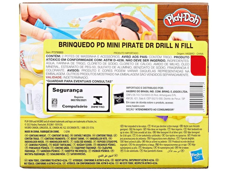 Massinha Play-Doh Dentista Pirata - 5