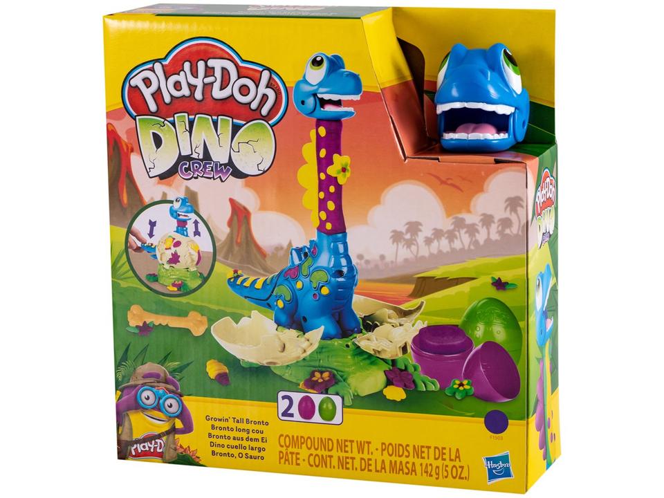 Massinha Play-Doh Dino Crew Bronto Pescoção - 11