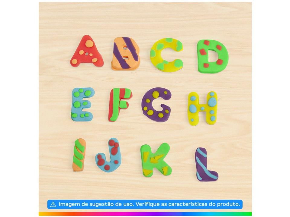 Massinha Play-Doh Kit de Letras Hasbro - 6