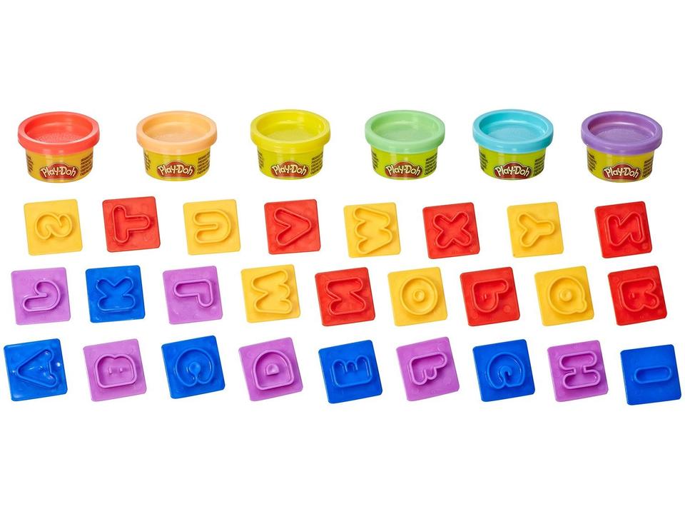 Massinha Play Doh Letras Hasbro - 1