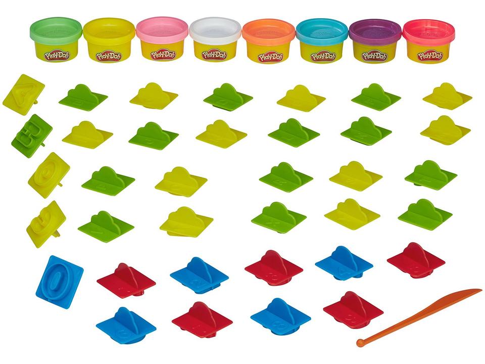 Massinha Play-Doh Letras Números e Diversão - 1