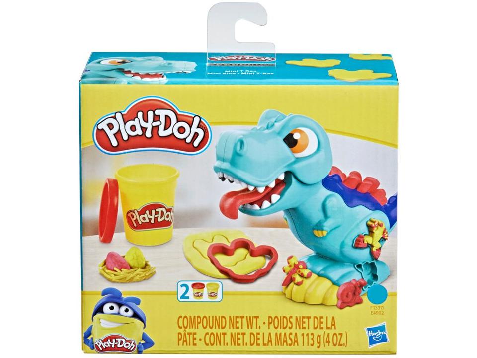 Massinha Play-Doh Mini T-Rex Hasbro com Acessórios - 1