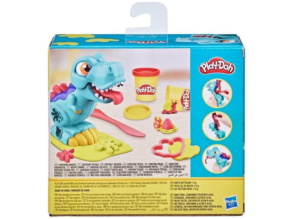 Massinha Play-Doh Mini T-Rex Hasbro com Acessórios - 2