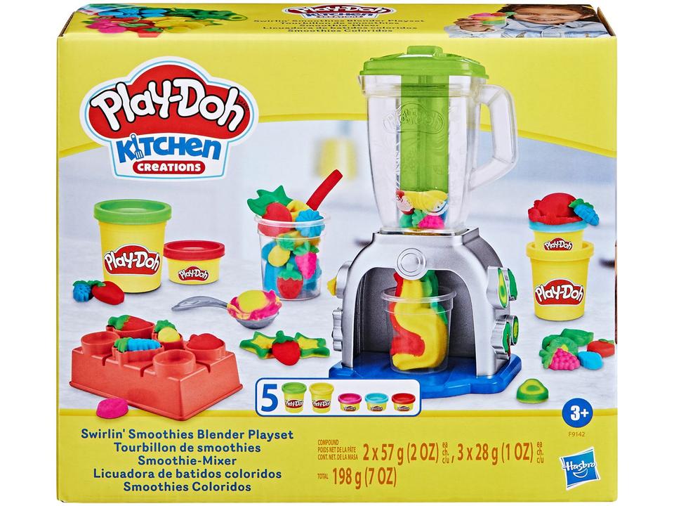 Massinha Play-Doh Smoothies Coloridos Hasbro - 4
