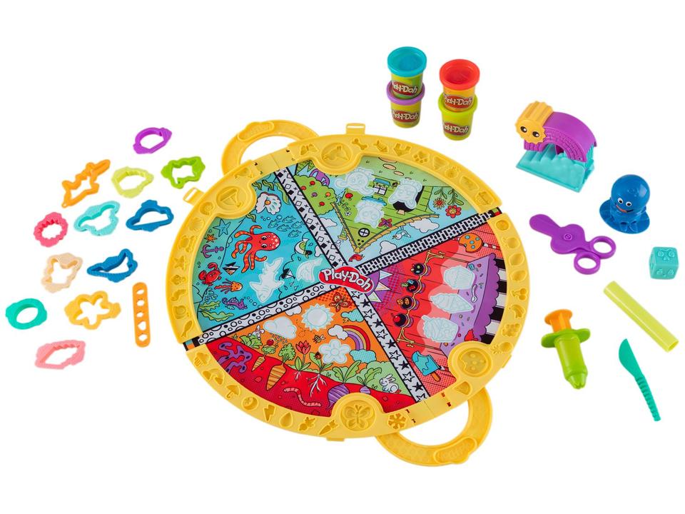 Massinha Play-Doh Starters Tapete para Viagem - 1