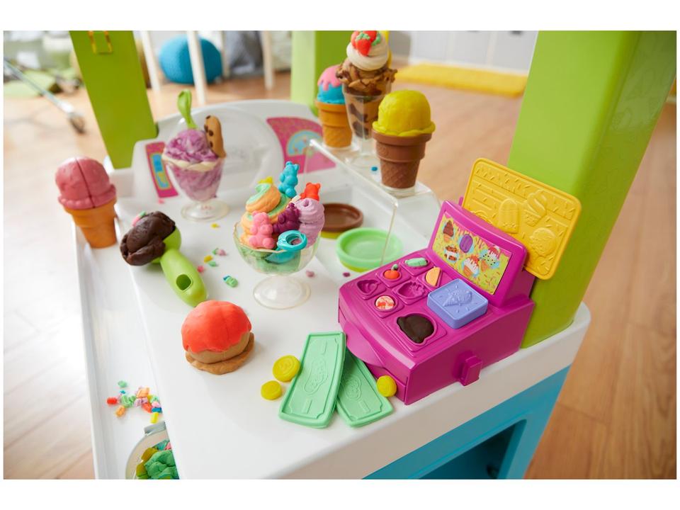 Massinha Play-Doh Super Caminhão de Sorvete - 5
