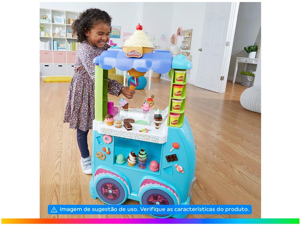 Massinha Play-Doh Super Caminhão de Sorvete - 1