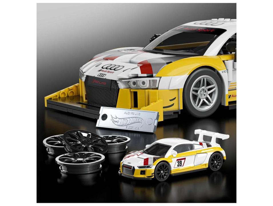 Mattel Brick Shop Hot Wheels Elite Audi R8 LMS - 4