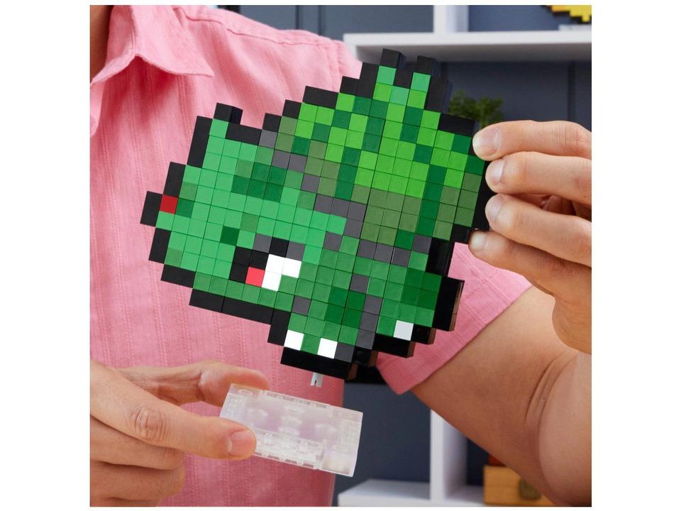 MEGA Jogo de Construção Bulbasaur Pixel Art - 1