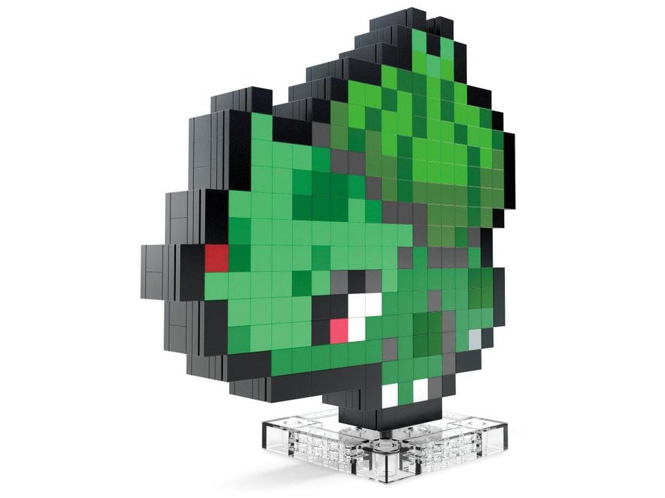 MEGA Jogo de Construção Bulbasaur Pixel Art - 3
