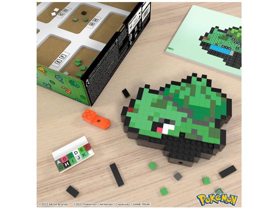 MEGA Jogo de Construção Bulbasaur Pixel Art - 2