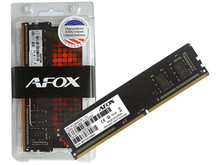 Memória RAM 4GB DDR4 Afox AFLD44EK1P 2400Mhz - 1