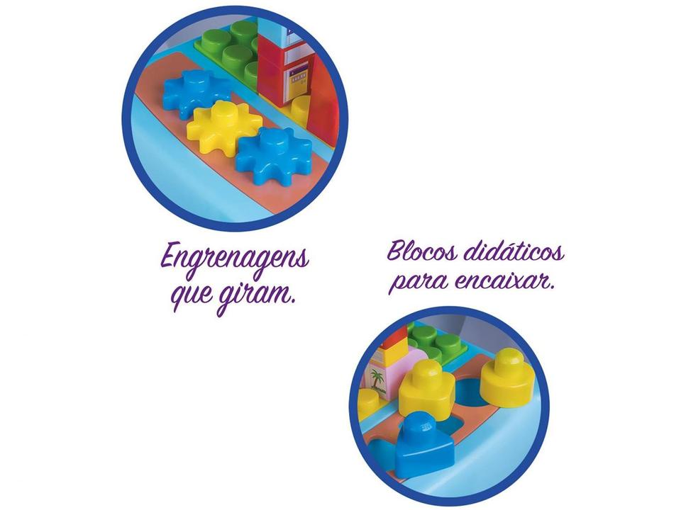 Mesa com Peças de Encaixar Infantil Didática - 1