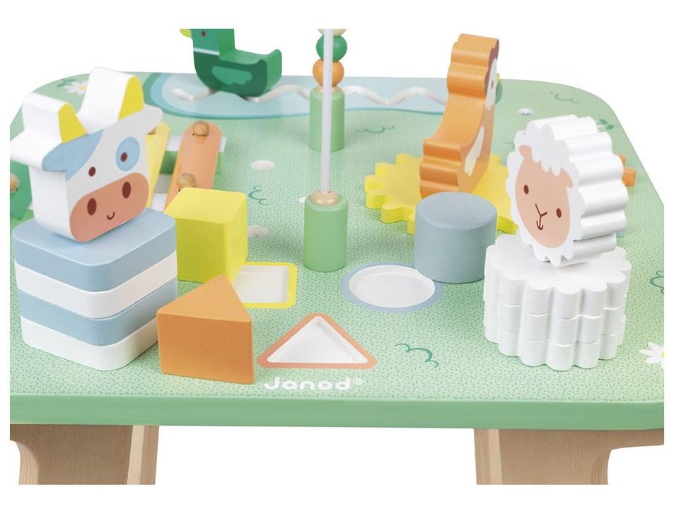 Mesa de Atividades Fazendinha Janod - 9