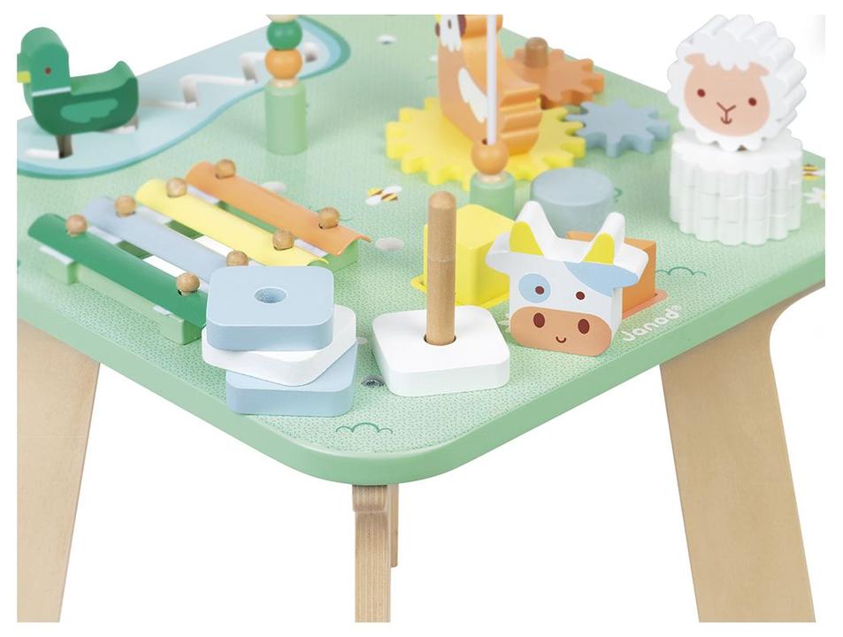 Mesa de Atividades Fazendinha Janod - 10