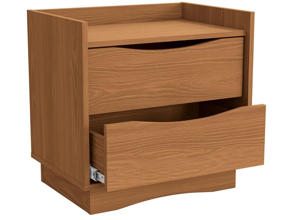 Mesa de Cabeceira 2 Gavetas M261-CN Kappesberg - 1