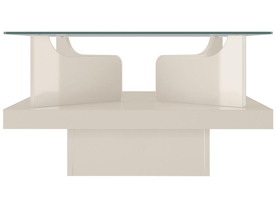 Mesa de Centro com Tampo de Vidro Clear Artely - 5