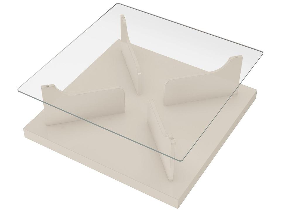 Mesa de Centro com Tampo de Vidro Clear Artely - 3