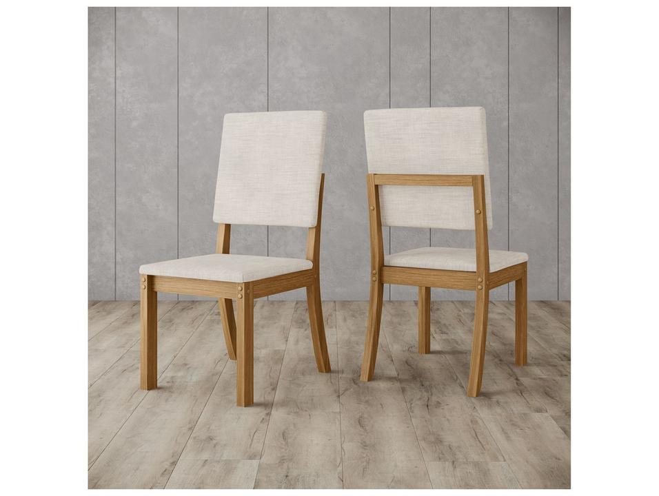 Mesa de Jantar 4 Cadeiras Quadrada Henn Dora - 13