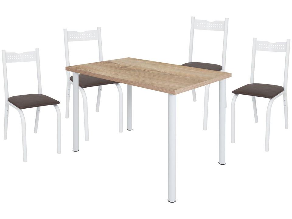 Mesa de Jantar 4 Cadeiras Retangular - 5