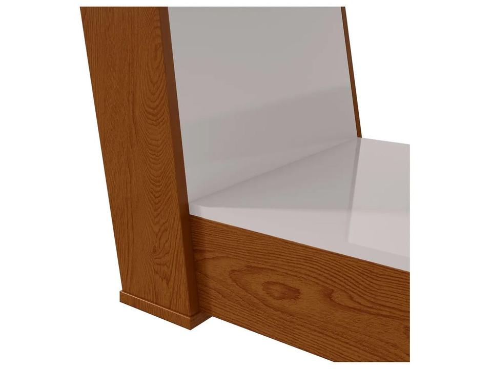 Mesa de Jantar 6 Cadeiras Retangular Frassino e Off White Móveis Lopas Apogeu - 9