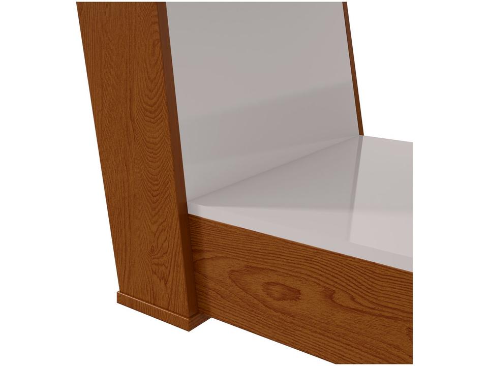 Mesa de Jantar 6 Cadeiras Retangular Frassino e Off White Tampo de MDF Apogeu Móveis Lopas - 7