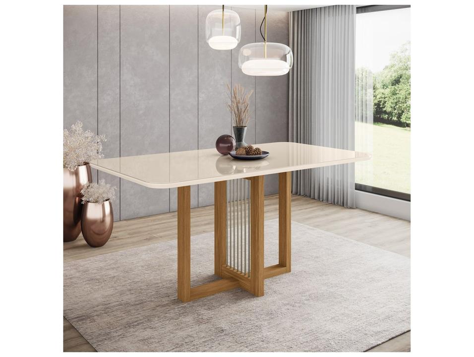 Mesa de Jantar 6 Cadeiras Retangular Henn Natalí - 13