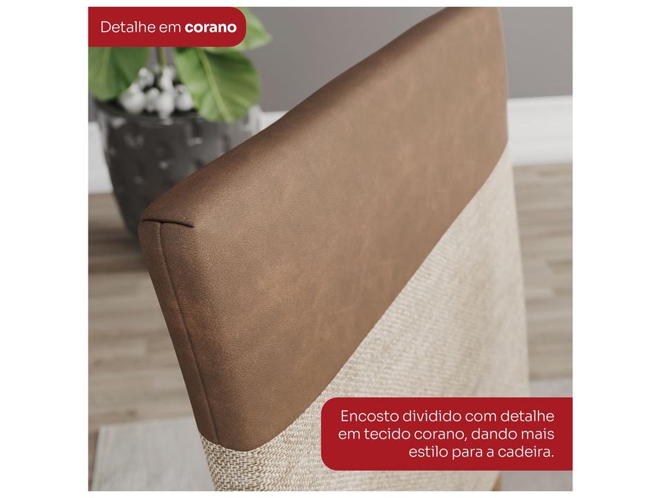 Mesa de Jantar 6 Cadeiras Retangular Henn Natalí - 8