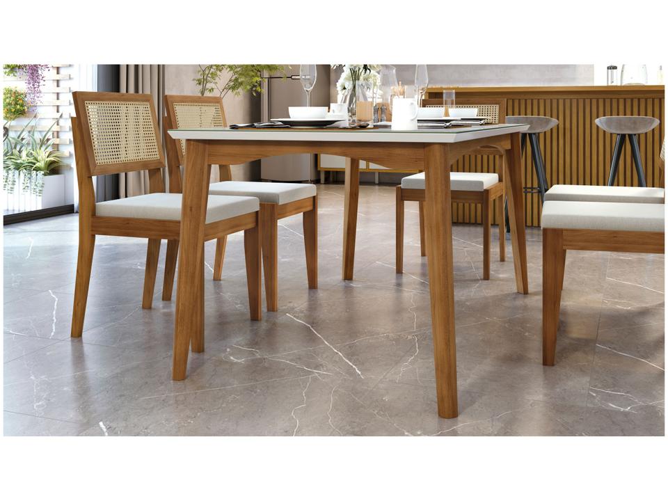 Mesa de Jantar 6 Cadeiras Retangular - 2