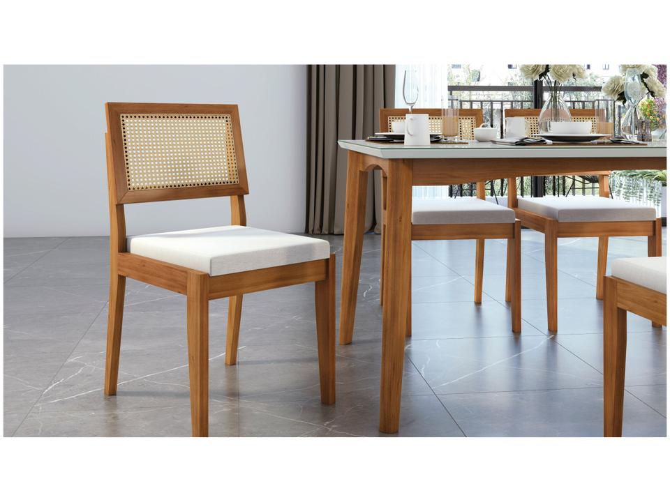 Mesa de Jantar 6 Cadeiras Retangular - 3